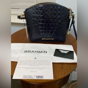 Brahmin Duxie Ink NWT